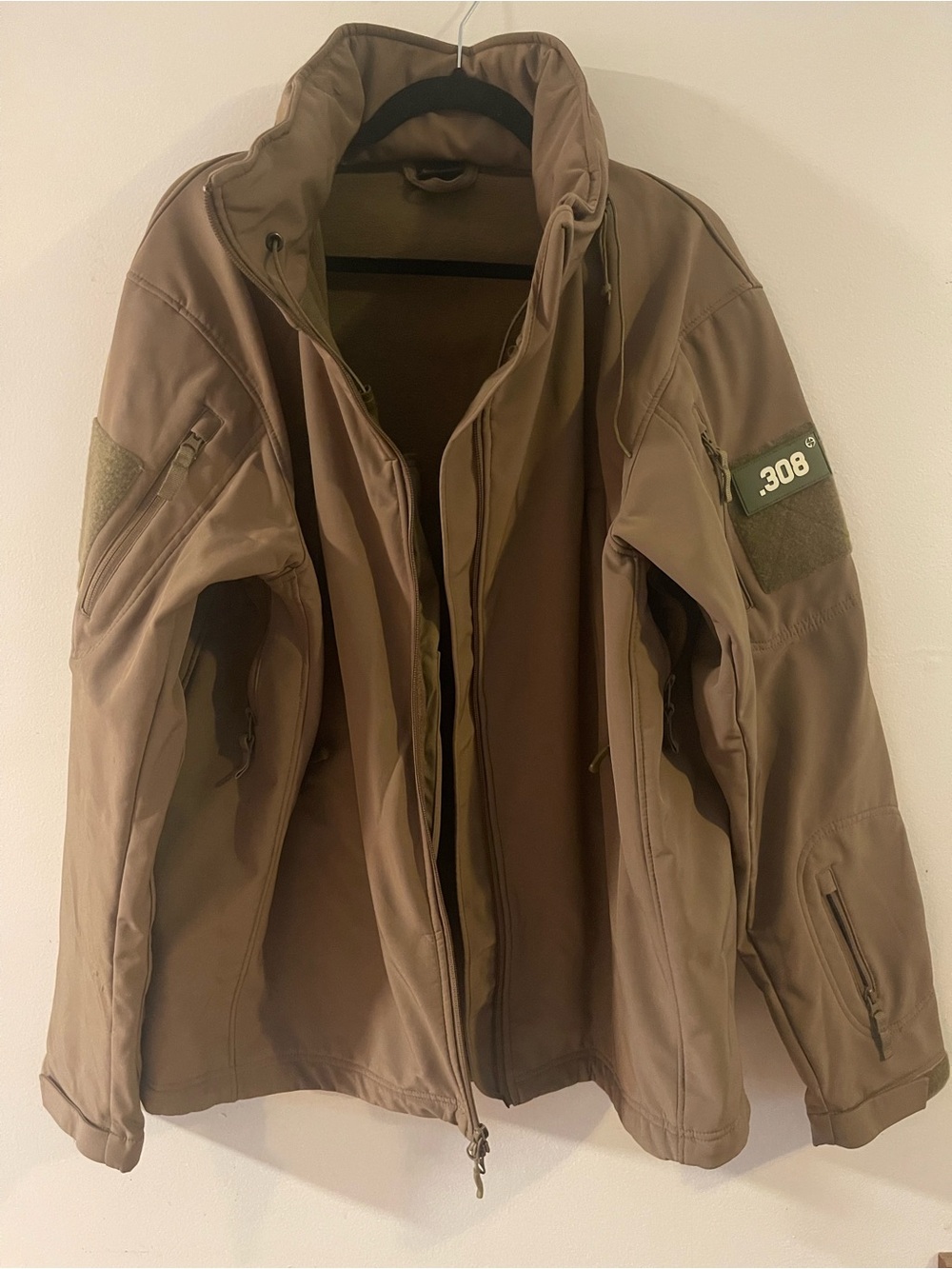 Men's Tactical Field Jacket in Brown